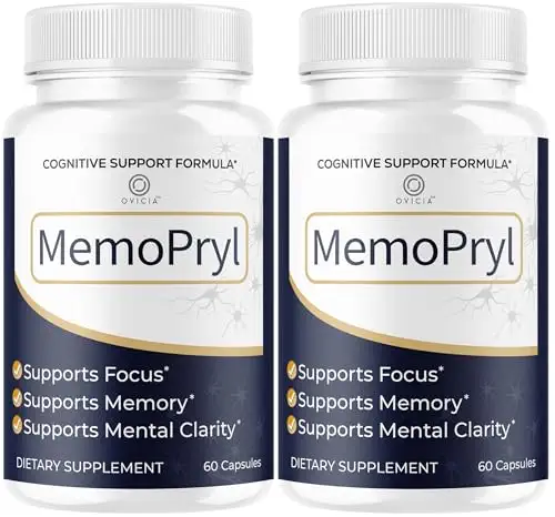 MemoPryl  Cognitive Support Supplement Bottle